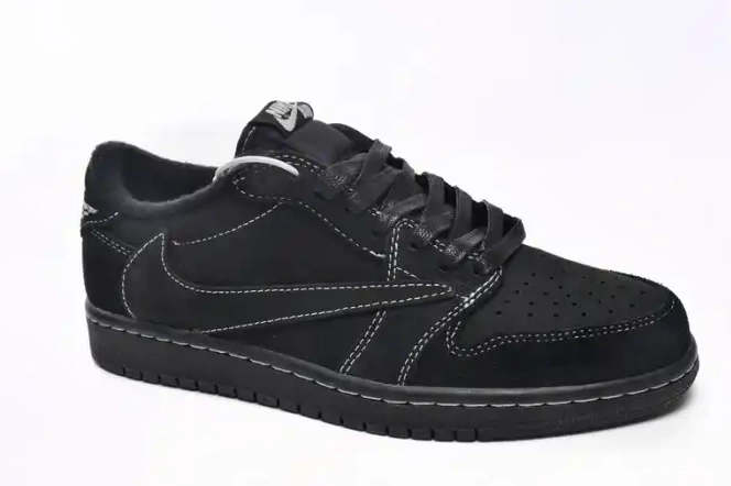 80% Off Sale Air Jordan 1 OG Scott x Phantom Black DM7866-001 Travis Low 0523